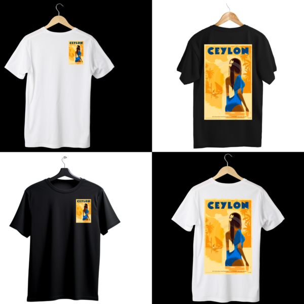 Elegant Ceylon Lady T-Shirt