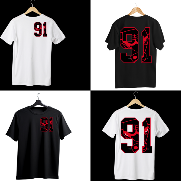 Number 91 T-Shirt