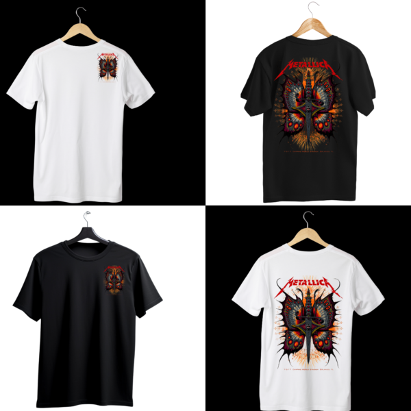 Metallica Butterfly T-Shirt